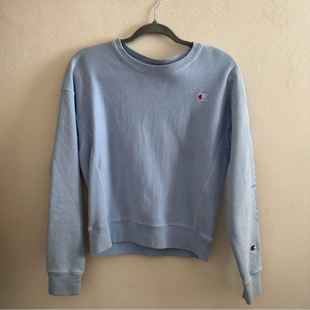 Brand New Champion Light Blue Sweatshirt Size Small